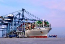 Kapal kontena terbesar dunia berlabuh di Northport