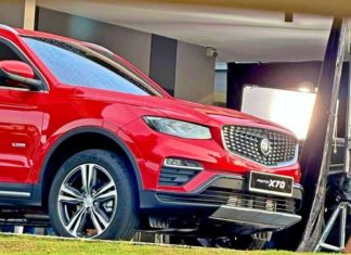 Imej depan Proton X70 facelift bocor menjelang pelancaran