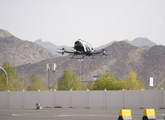 Perkhidmatan teksi udara disediakan untuk jemaah haji di Mekah