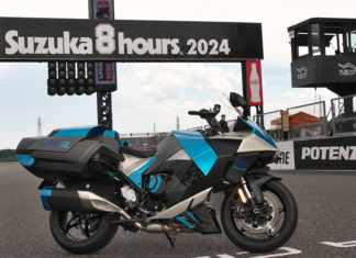 Kawasaki pamer motosikal hidrogen Ninja H2 HySE di Suzuka 8 Hours