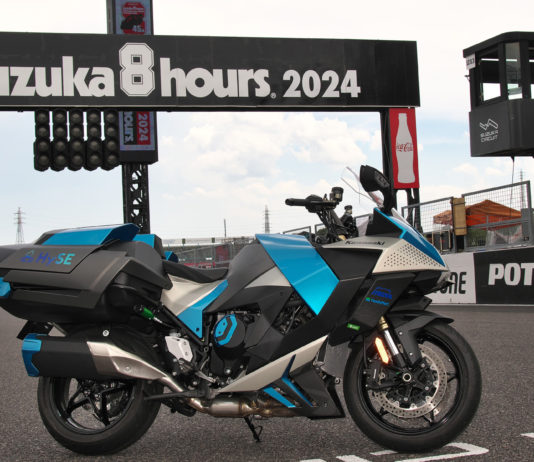 Kawasaki pamer motosikal hidrogen Ninja H2 HySE di Suzuka 8 Hours