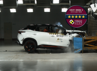 Chery Omoda (2024) terima 5-bintang penarafan ASEAN NCAP