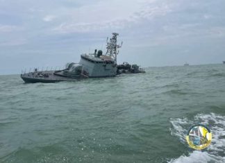 Kapal TLDM tenggelam langgar objek bawah air