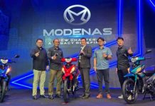 Modenas logo baharu imej moden, tiada lagi imej Gunung Jerai!