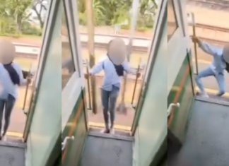 Kepala wanita terhantuk tiang elektrik selepas keluarkan badan dari kereta api Thai