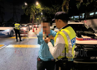 Polis tahan 42 pemandu mabuk termasuk dua wanita di Johor