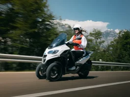 Piaggio MP3 310 terima kemas kini, enjin kini patuh Euro5