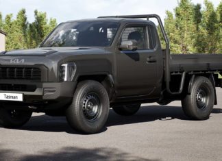 Rupa Kia Tasman (2025) terlalu pelik? Versi yang lebih asas ini mungkin untuk anda