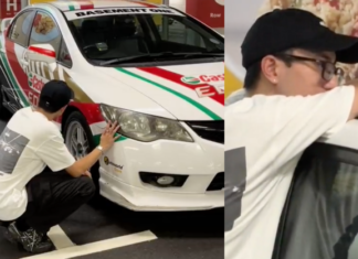 COE tamat tempoh, pemuda Singapura ini sebak perlu lepaskan Honda Civic