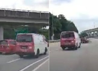 Polis cari pemandu langgar lari penunggang motosikal