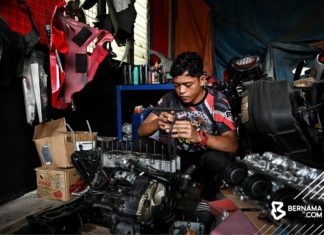 ‘Mowgli Malaysia’ buka bengkel motosikal