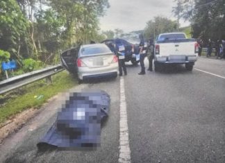 Pandu Nissan Almera laju, polis temb4k dalang sindiket rompak emas