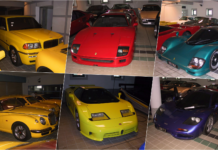 Inilah dia sebahagian (kecil) koleksi kereta ‘rare’ Sultan Brunei!