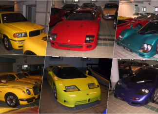 Inilah dia sebahagian (kecil) koleksi kereta ‘rare’ Sultan Brunei!