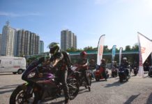 250 penunggang motosikal sertai konvoi Petronas Sprinta GP Sepang