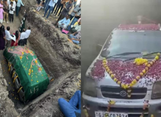 Setelah 12 tahun, keluarga ini buat upacara kebumi Suzuki Wagon R kesayangan