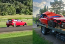 Pelumba ‘drag battle’ maut, kereta hilang kawalan di litar perlumbaan