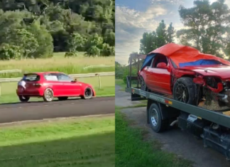 Pelumba ‘drag battle’ maut, kereta hilang kawalan di litar perlumbaan