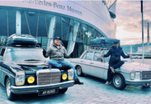 Berkereta vintaj, Daud kembara Malaysia ke Perancis