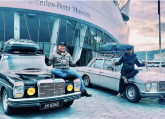 Berkereta vintaj, Daud kembara Malaysia ke Perancis