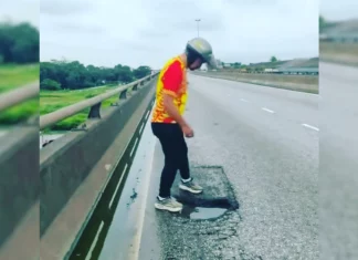 Jalan berlubang makin banyak, ADUN Pelabuhan Klang kecewa JKR tak buat kerja
