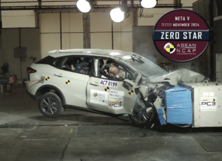 Neta V (2024) terima 0-bintang penarafan ASEAN NCAP