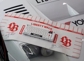 Liberty Walk hasilkan papan kekunci, terhad 500 unit sahaja