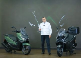 China lancar Honda NS150GX, skuter kombinasi PCX dan ADV