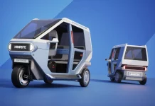 Hyundai, TVS perlihat konsep rickshaw 3-roda berkuasa elektrik