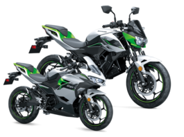 Kawasaki Jepun umum barisan motor elektrik e-1 (2025)