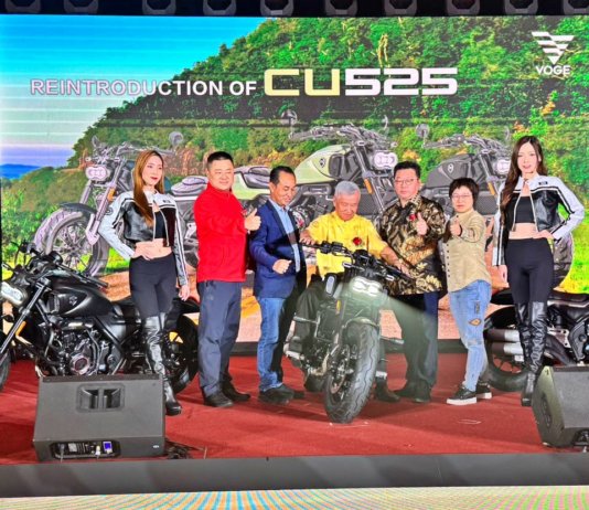 Voge cu525 rasmi lancar, harga RM29,888