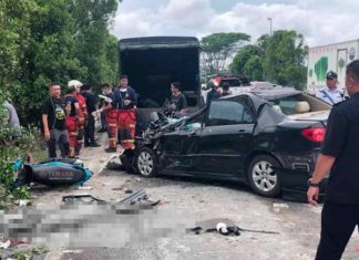 Lima maut, remaja ditahan pandu kereta tanpa lesen