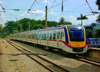 100 meter kabel lesap, perkhidmatan KTBM ke utara tergendala
