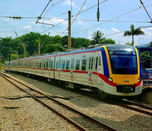 100 meter kabel lesap, perkhidmatan KTBM ke utara tergendala