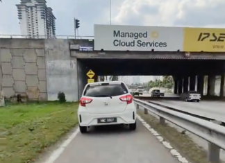 ‘King’ buat hal, guna lorong motosikal