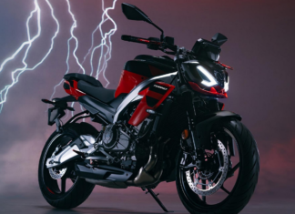 Streetfighter Aprilia Tuono 457 mendarat di India, kuasa 47.6 hp