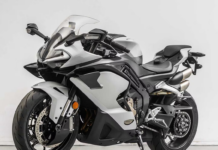 CFMoto 750SR-R ini siap ada tali pinggang keledar!