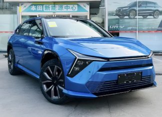Honda S7 tiba di pusat jualan seluruh China sebelum majlis pelancaran