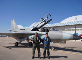 Panglima Tentera Udara uji pesawat tempur FA-50