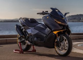 Bengkel Perancis ini ubah suai Yamaha TMAX jadi lebih garang