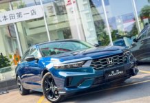 Honda Accord facelift debut di China