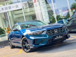 Honda Accord facelift debut di China