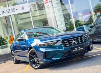 Honda Accord facelift debut di China