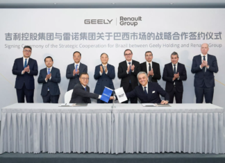 Geely, Renault kerjasama hasilkan kereta sifar dan rendah emisi di Brazil