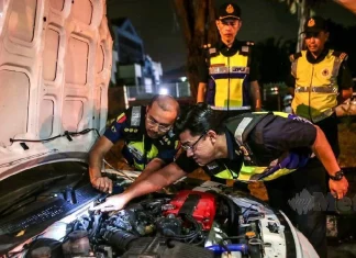 Melaram kereta klon, akhirnya disita