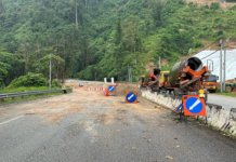 Jalan Gua Musang-Lojing dibuka kepada kenderaan ringan