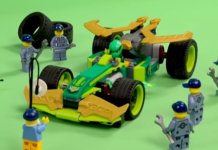 Tayar Lego kini diperbuat daripada jaring ikan, minyak enjin & tali yang dikitar semula