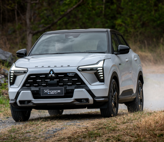 #BIMS2025 : Mitsubishi XForce HEV debut di Thailand, guna enjin Xpander HEV