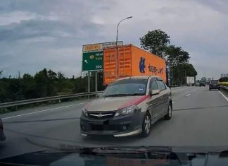 Tular: Polis kesan pemilik Proton Saga pandu lawan arus
