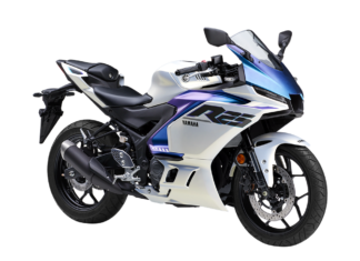 Yamaha YZF-R25 dan YZF-R3 2025 diperkenal di Jepun, Matte Pearl White cantik!
